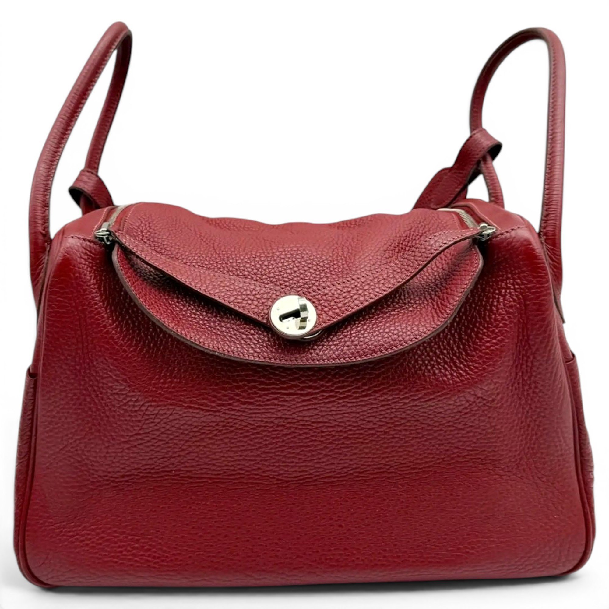 Lindy leather handbag