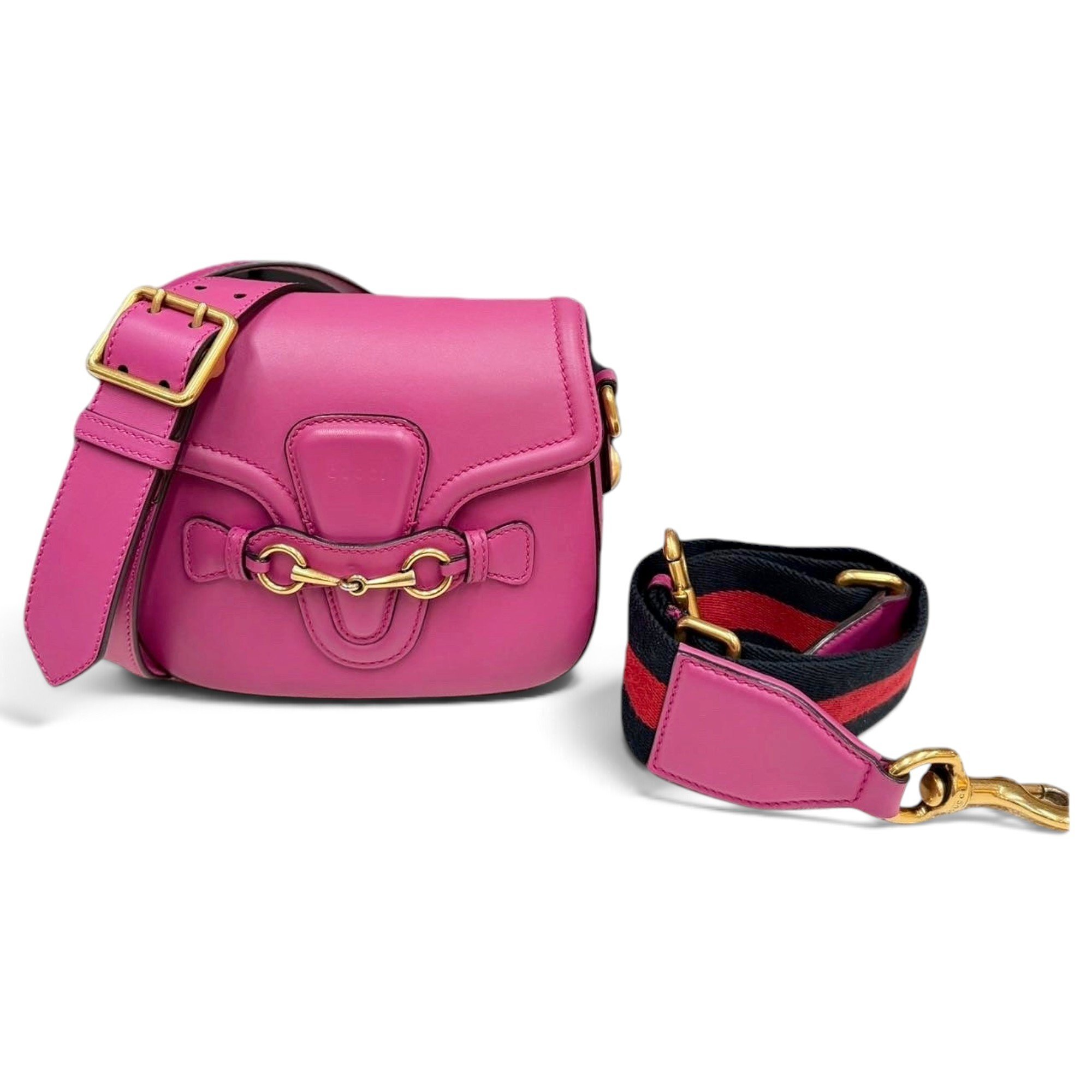 Lady Web leather handbag