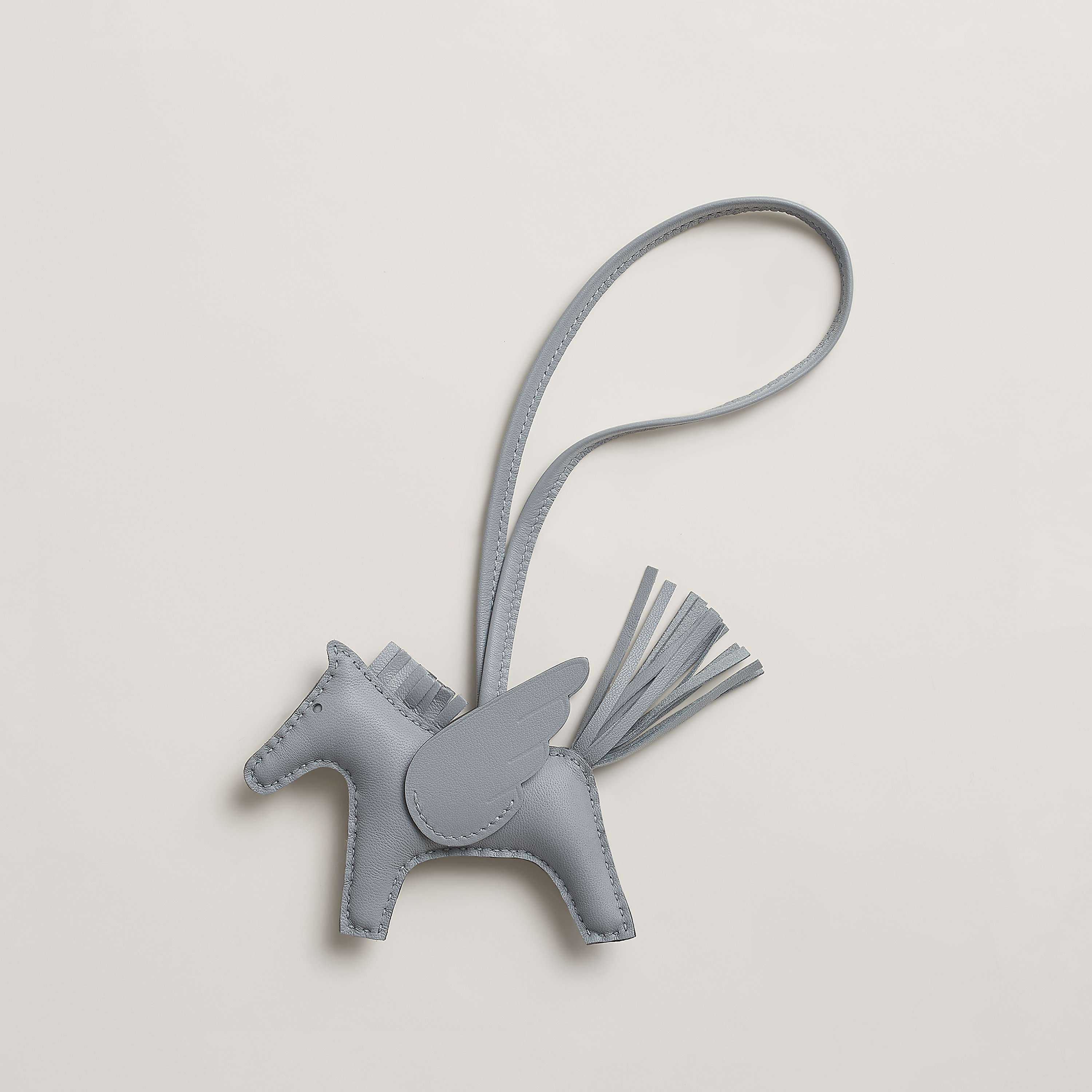 Hermès チャーム 《ロデオ》 PM ペガサス ヴェール・コミック/ヴェール