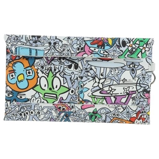 Trio pouch cloth clutch bag