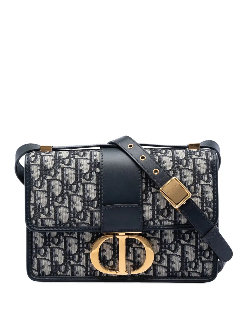 2020 Oblique Canvas 30 Montaigne Flap crossbody bag