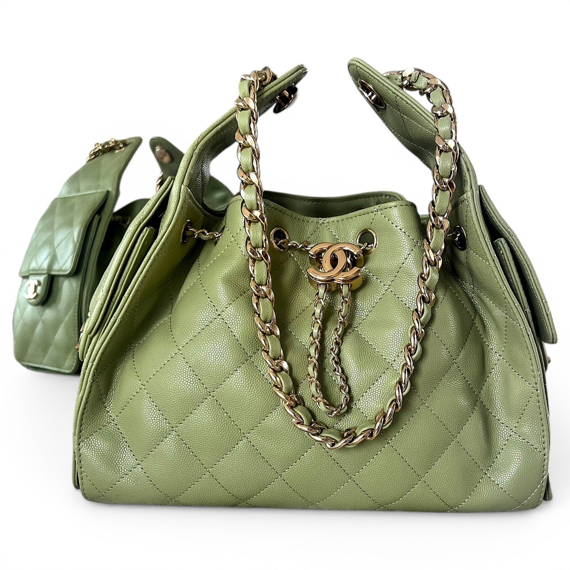 Chanel 25 leather handbag