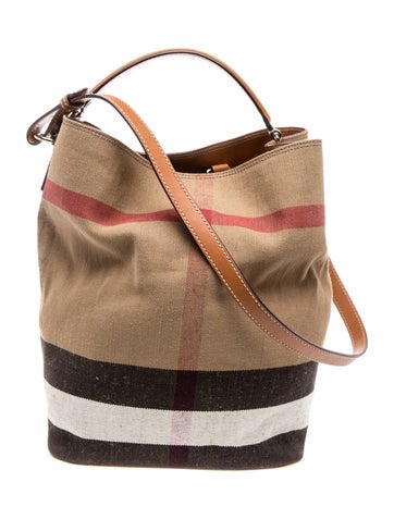 Exploded Check Top Handle Bag