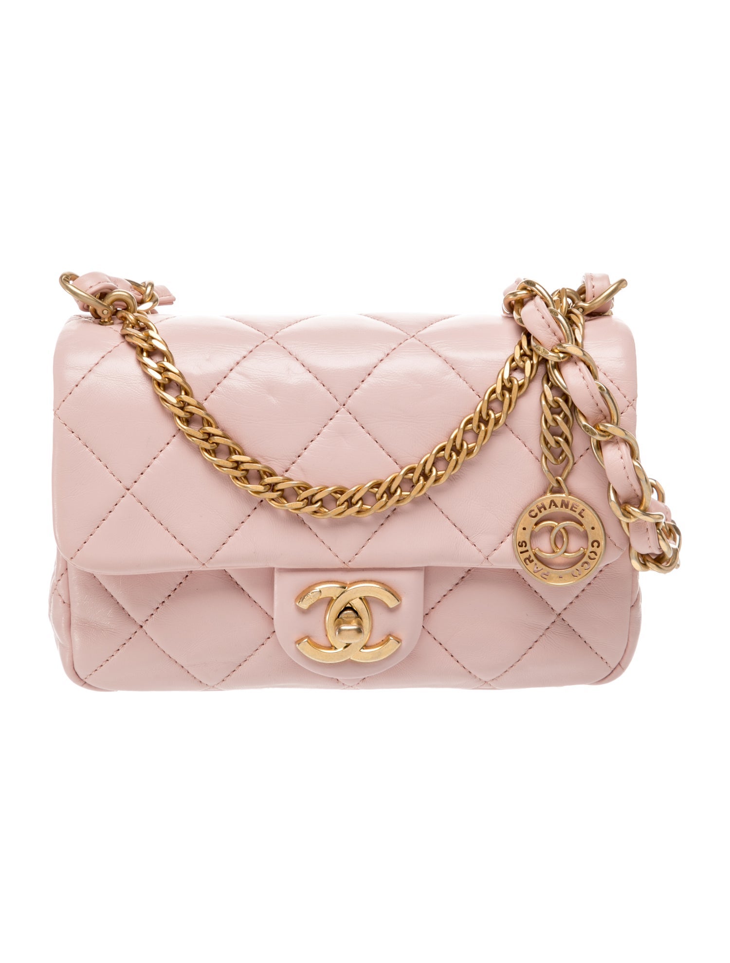 Coin Chain Flap Bag