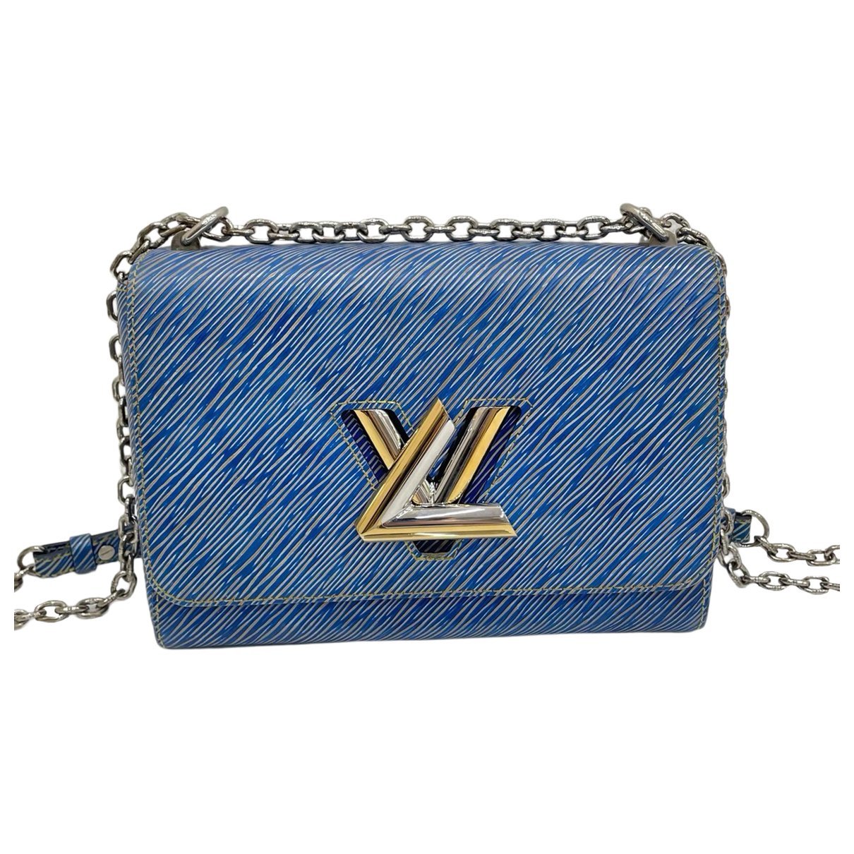 Twist leather crossbody bag