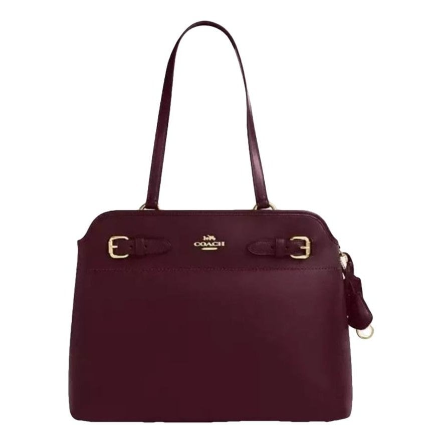 Leather tote