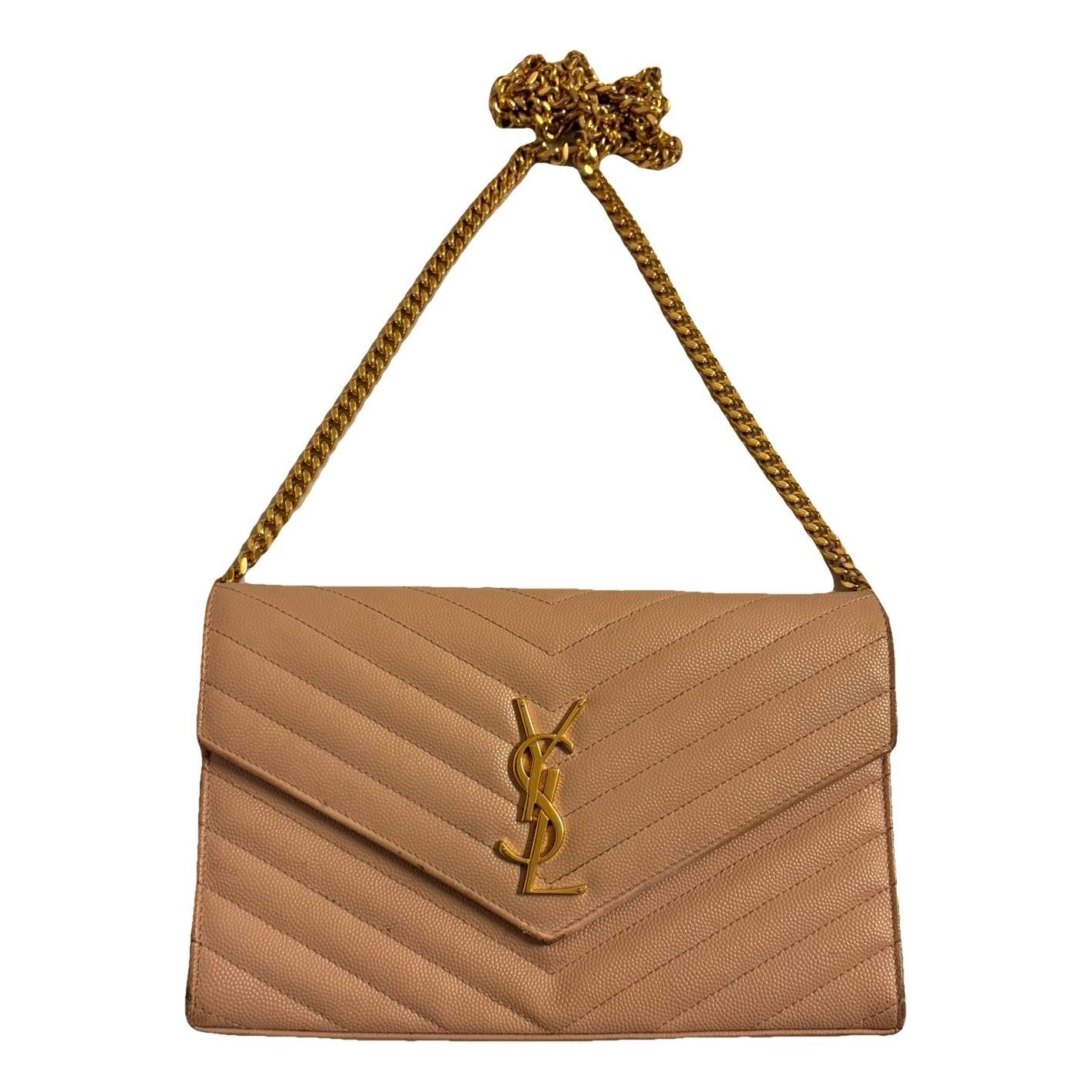 Portefeuille enveloppe leather crossbody bag