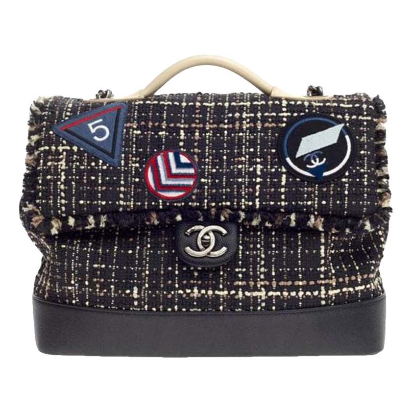 Tweed crossbody bag