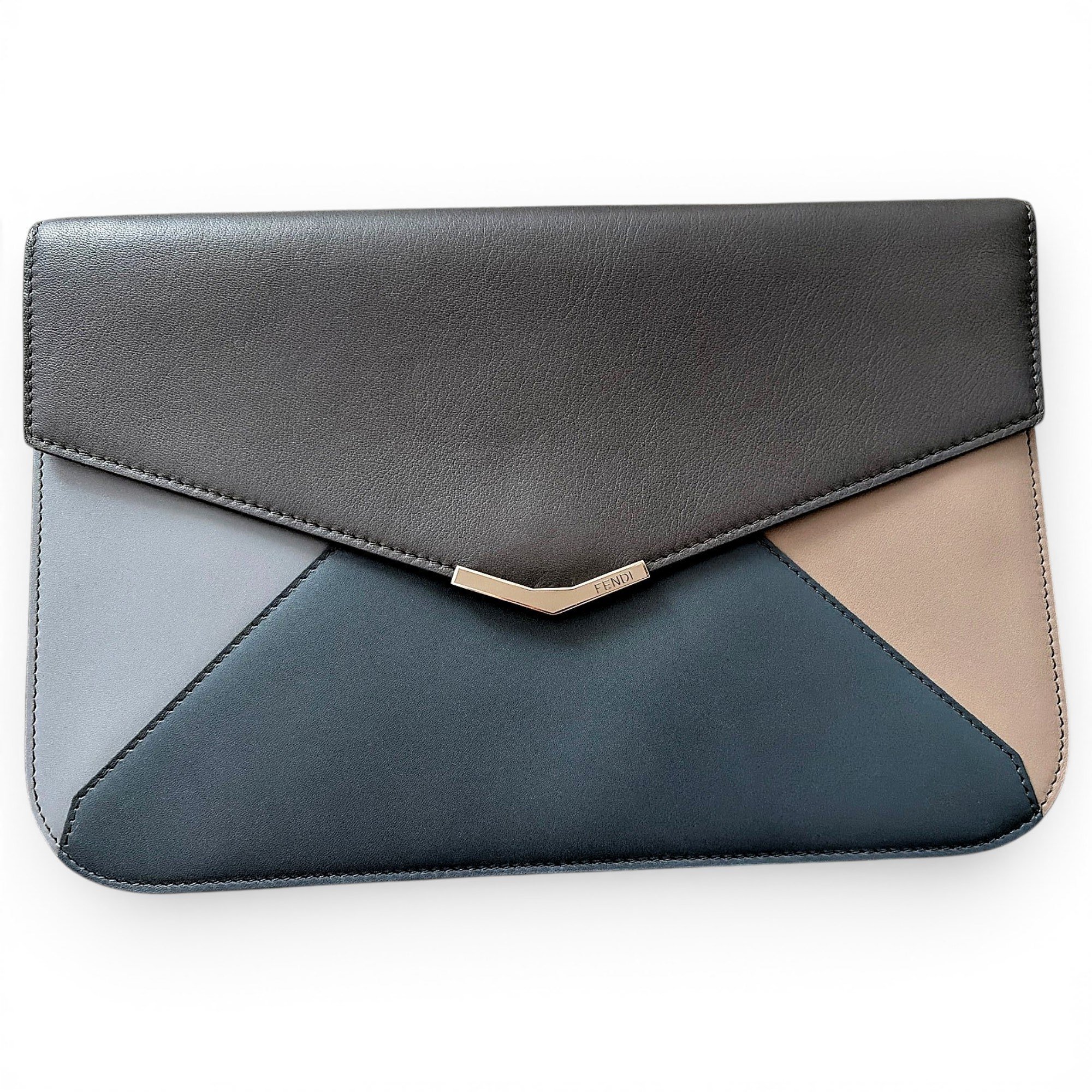 2Jours leather clutch bag