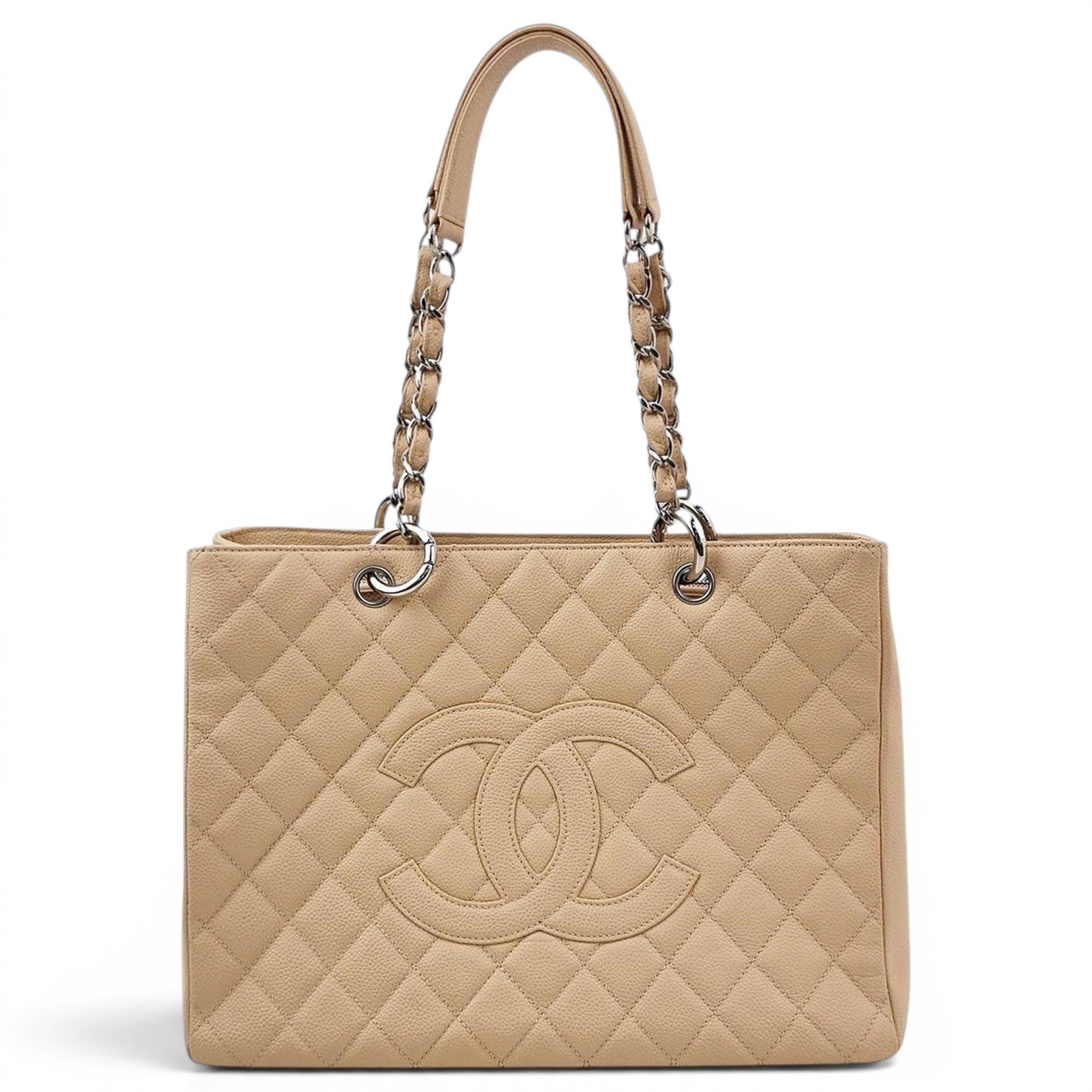 Grand shopping leather tote