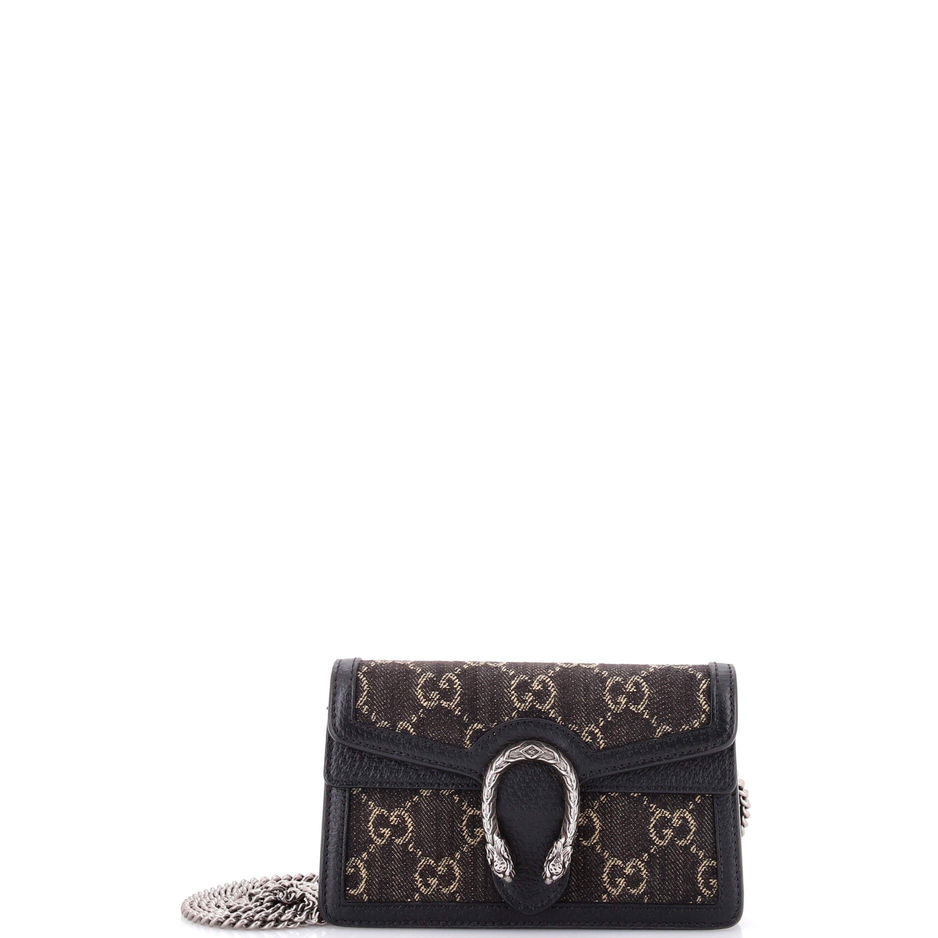 Dionysus Bag GG Denim Super Mini