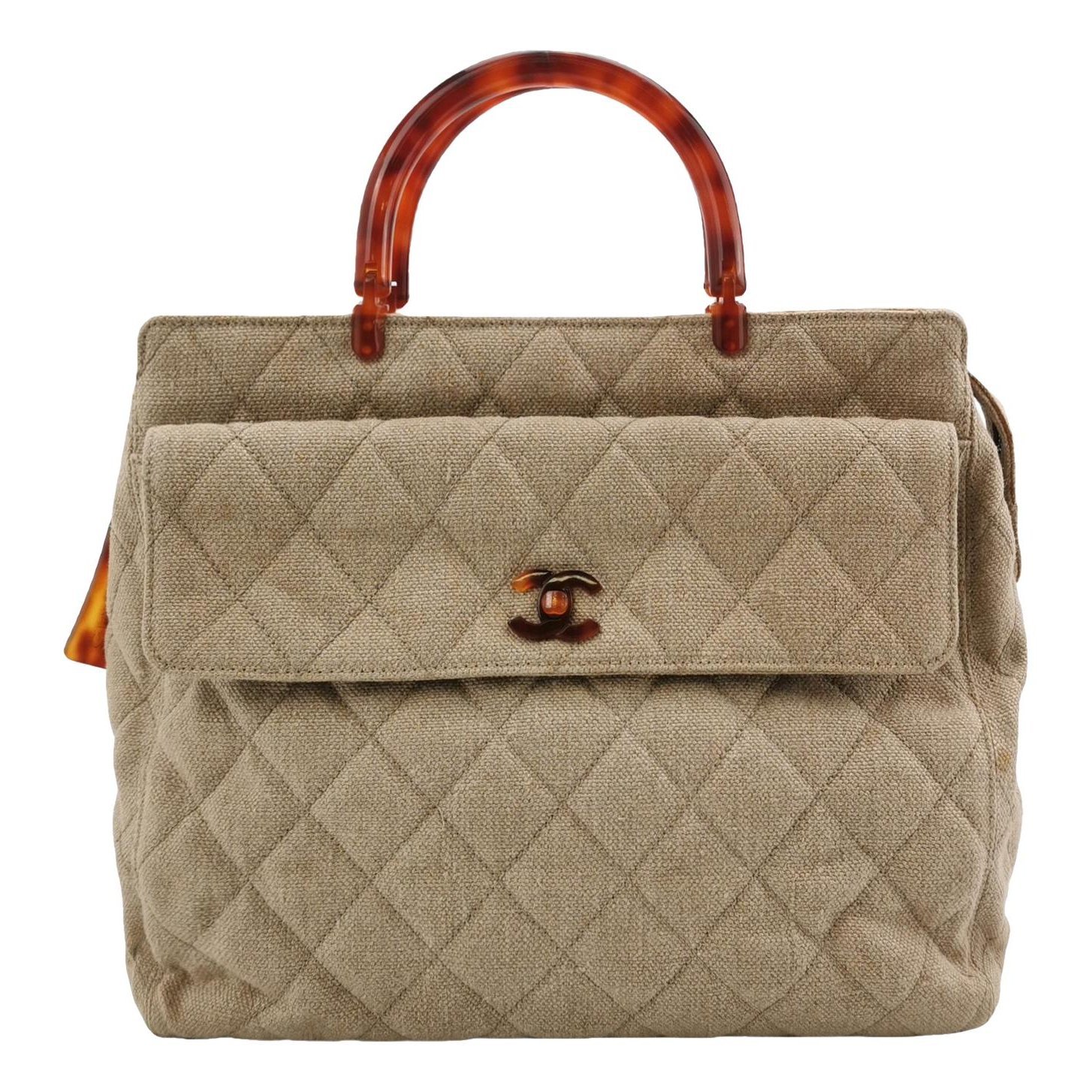 Linen handbag