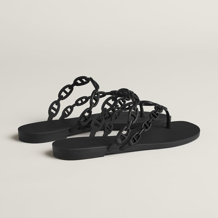 Noir Island Sandal