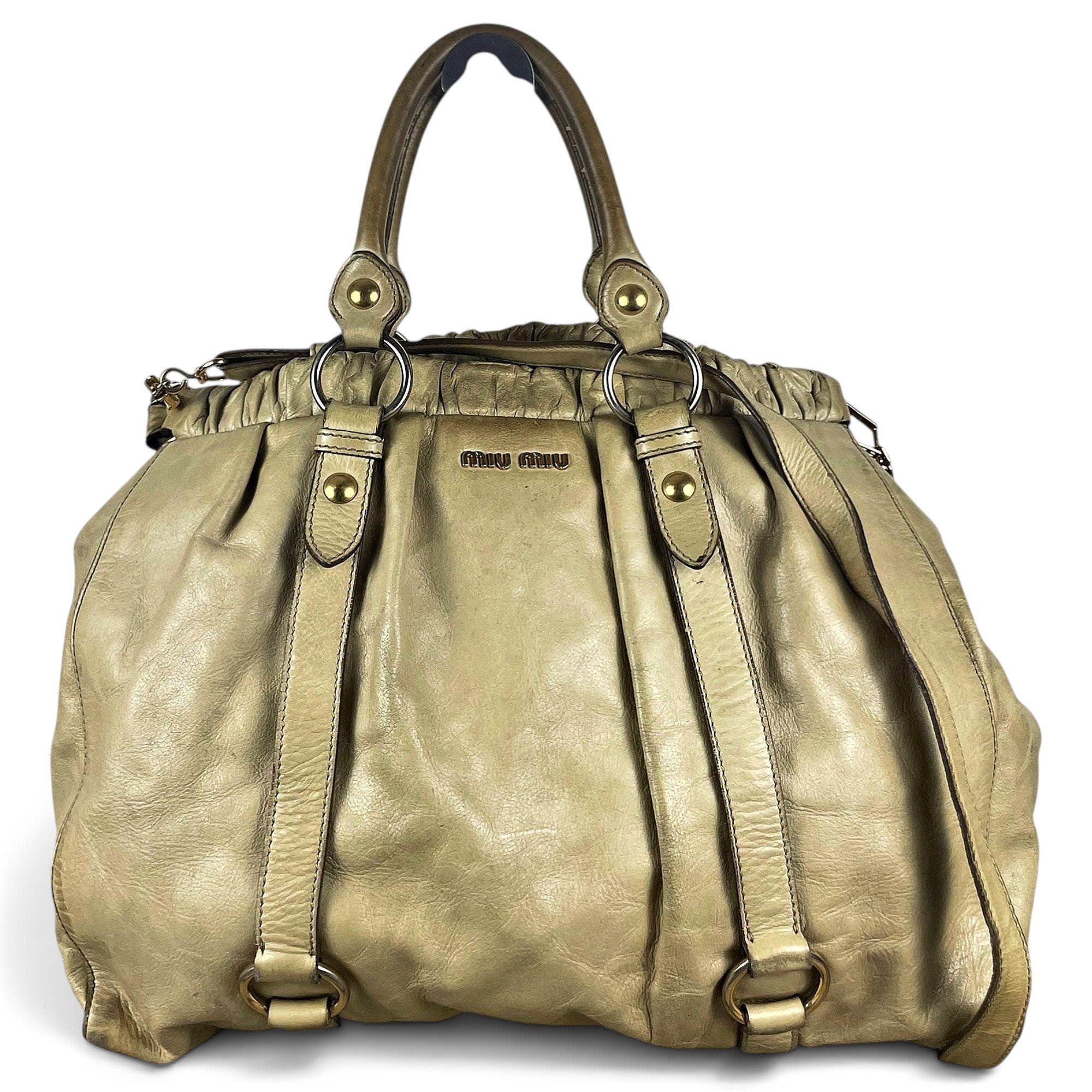 Vitello leather handbag
