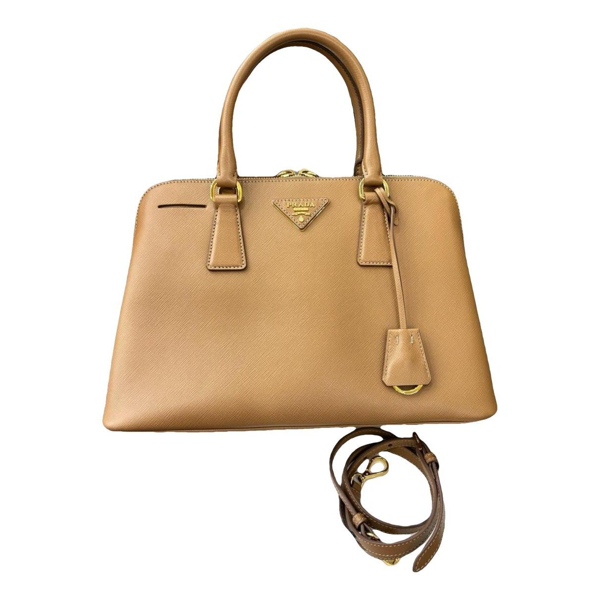 Promenade leather handbag