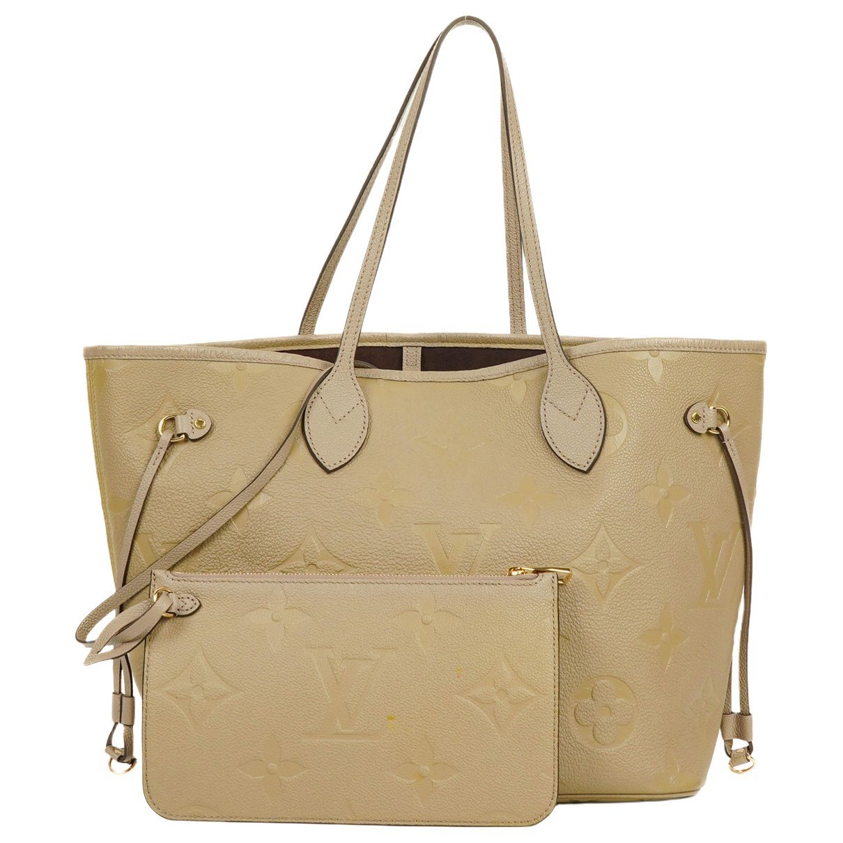 Neverfull leather handbag