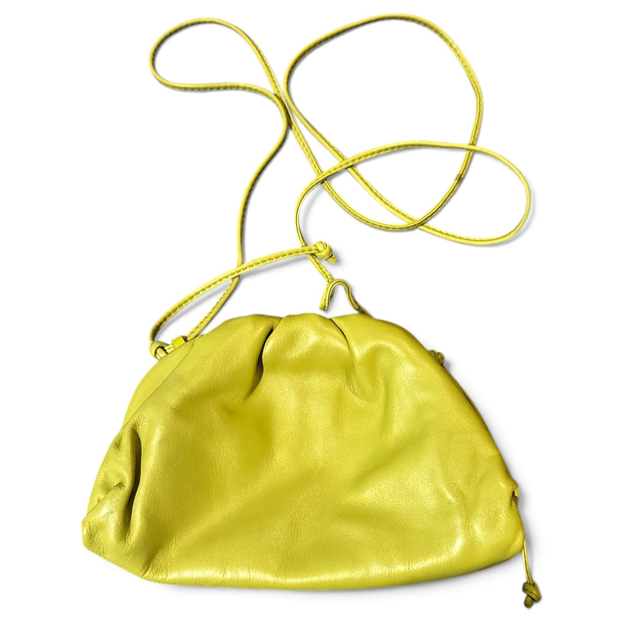 Pouch leather handbag