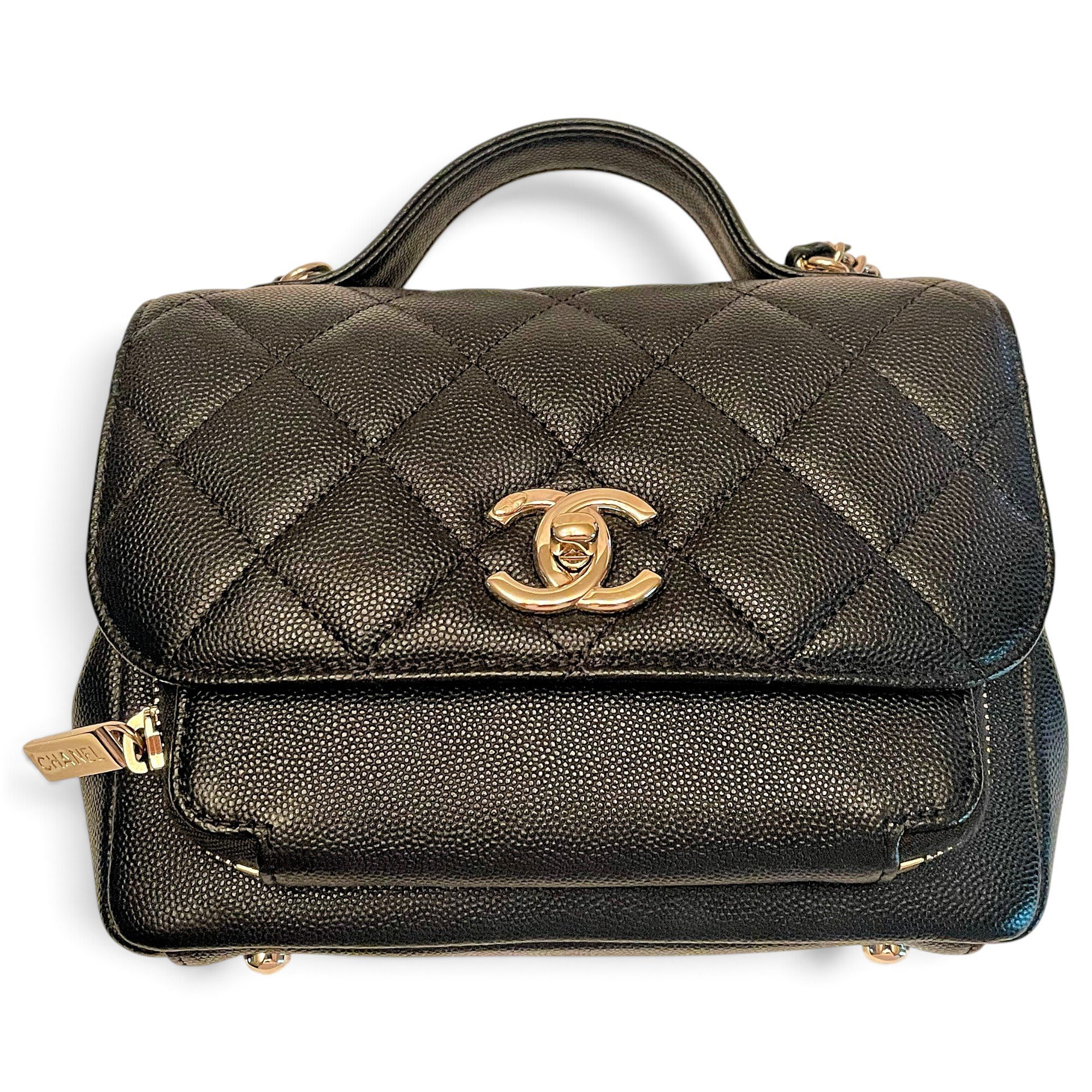 Business Affinity leather handbag