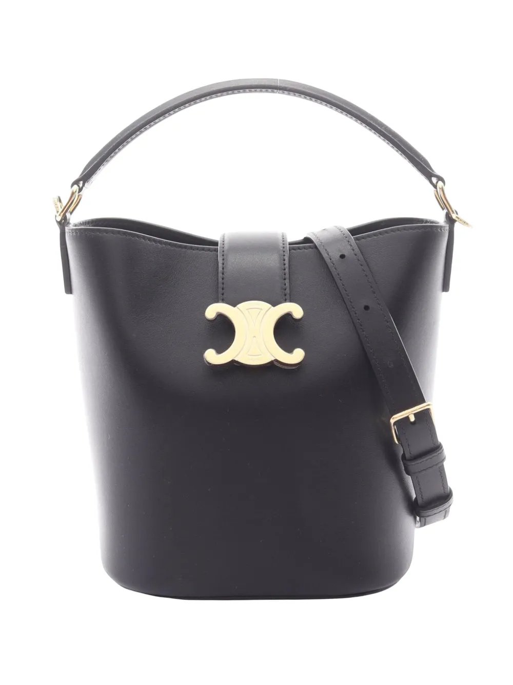 2010-2026 Small Smooth Calfskin Louise Bucket Bag satchel