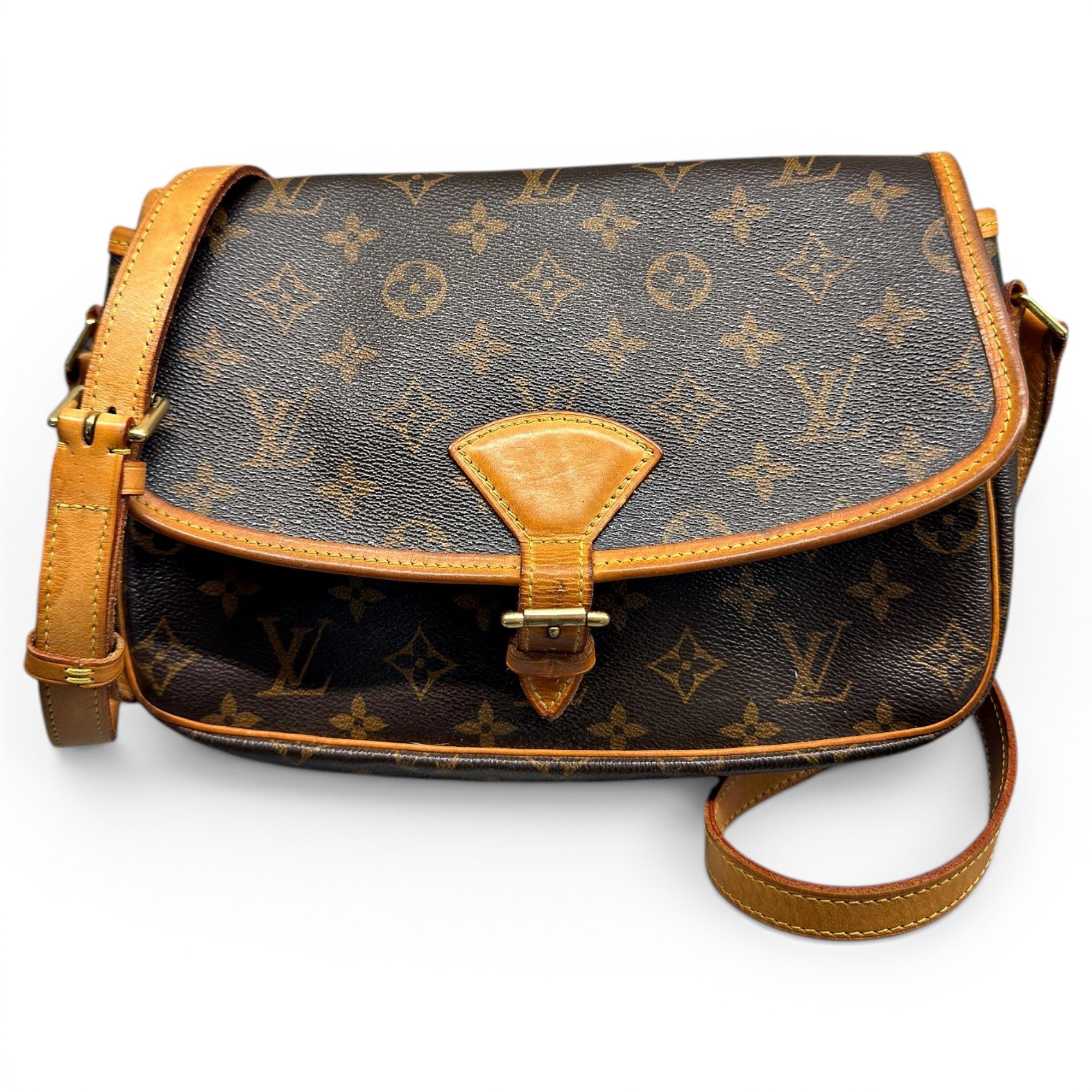 Sologne leather crossbody bag