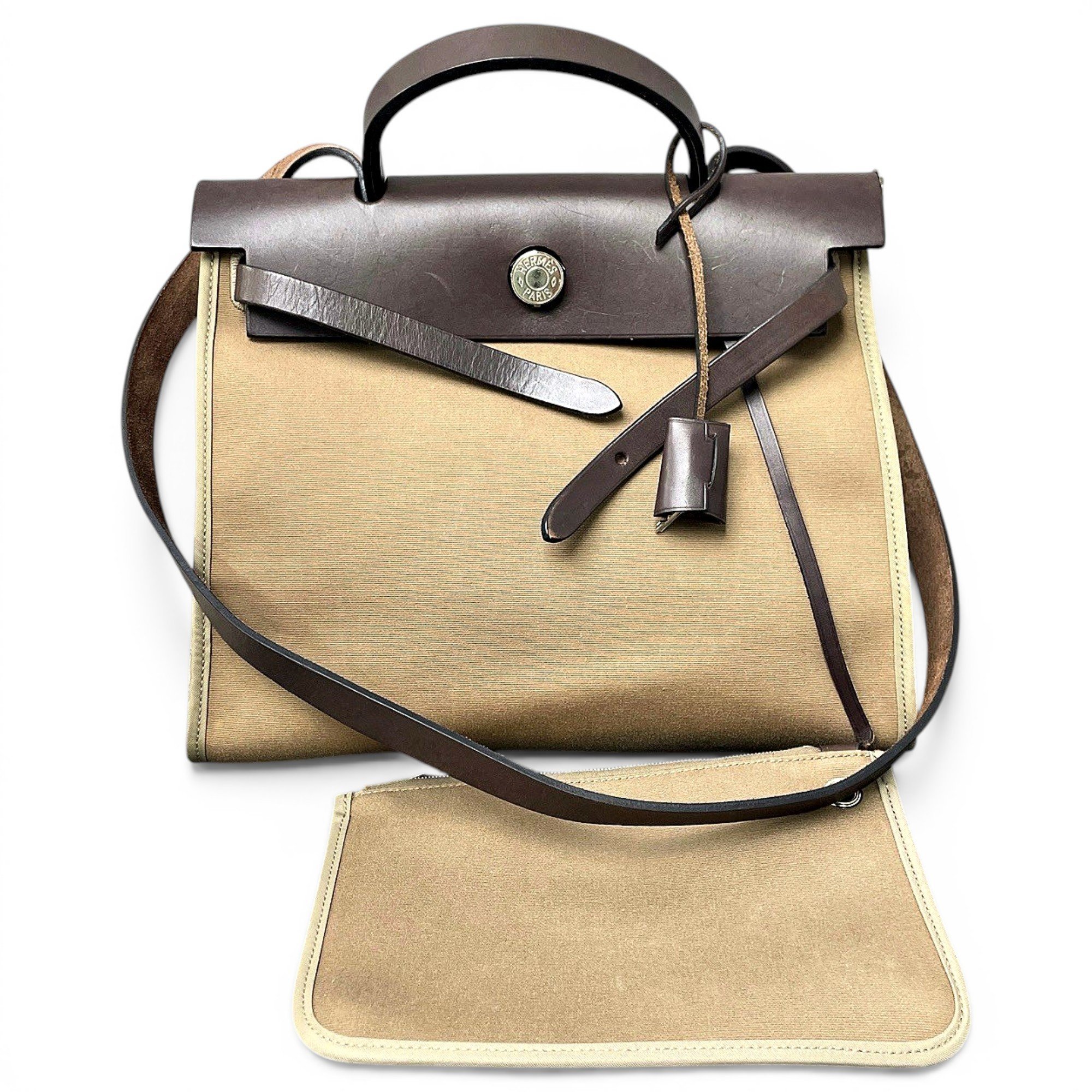 Herbag leather handbag