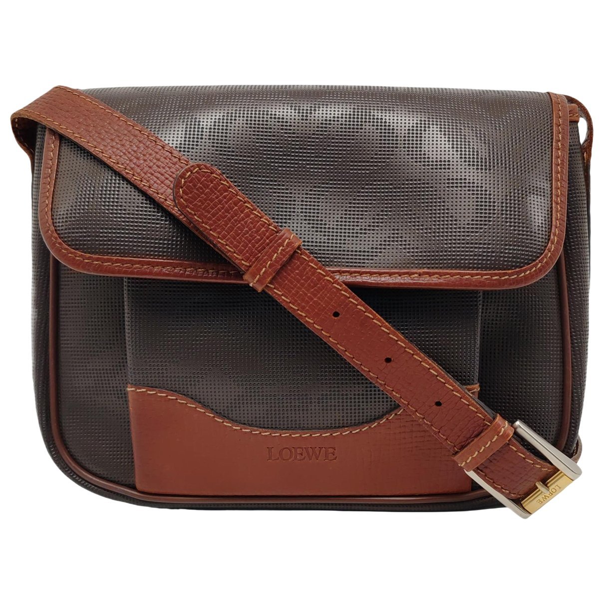 Leather crossbody bag