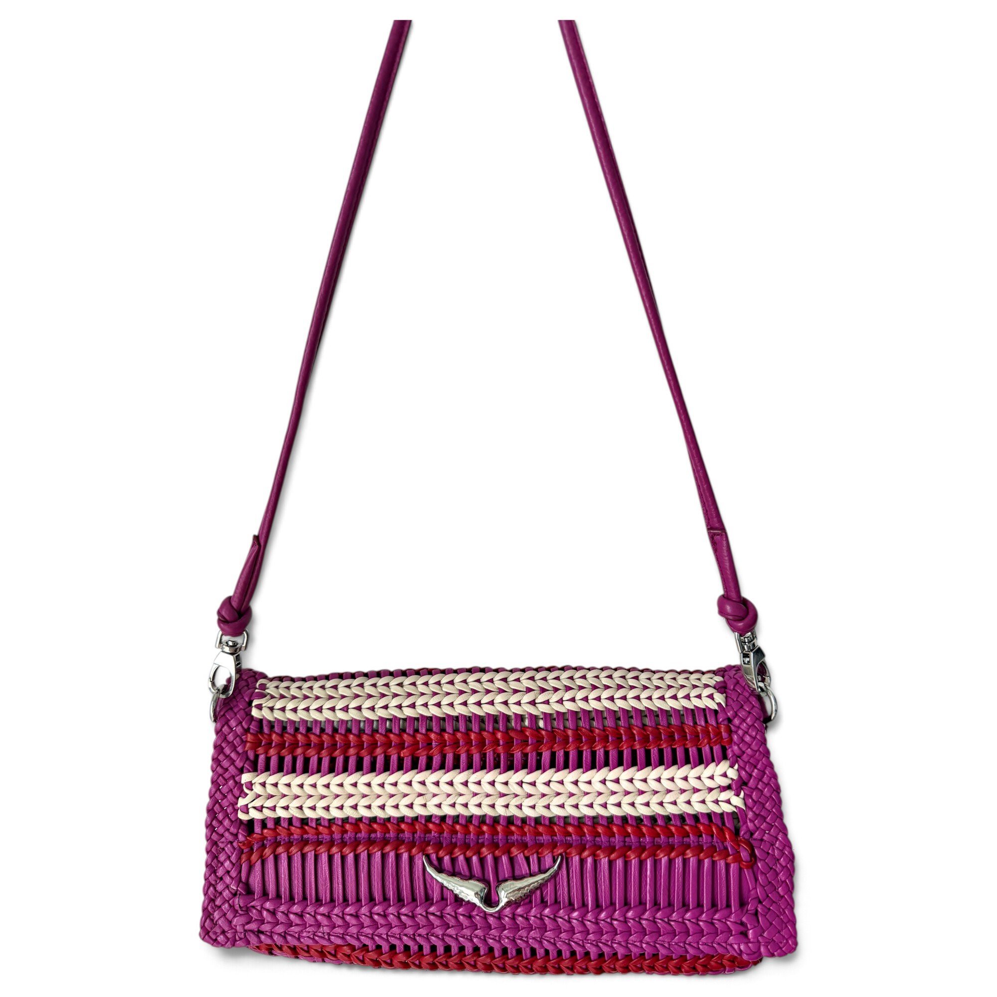 Leather crossbody bag