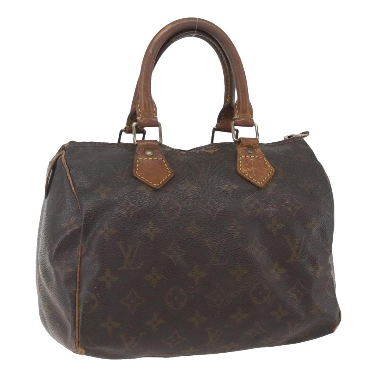 Speedy leather handbag
