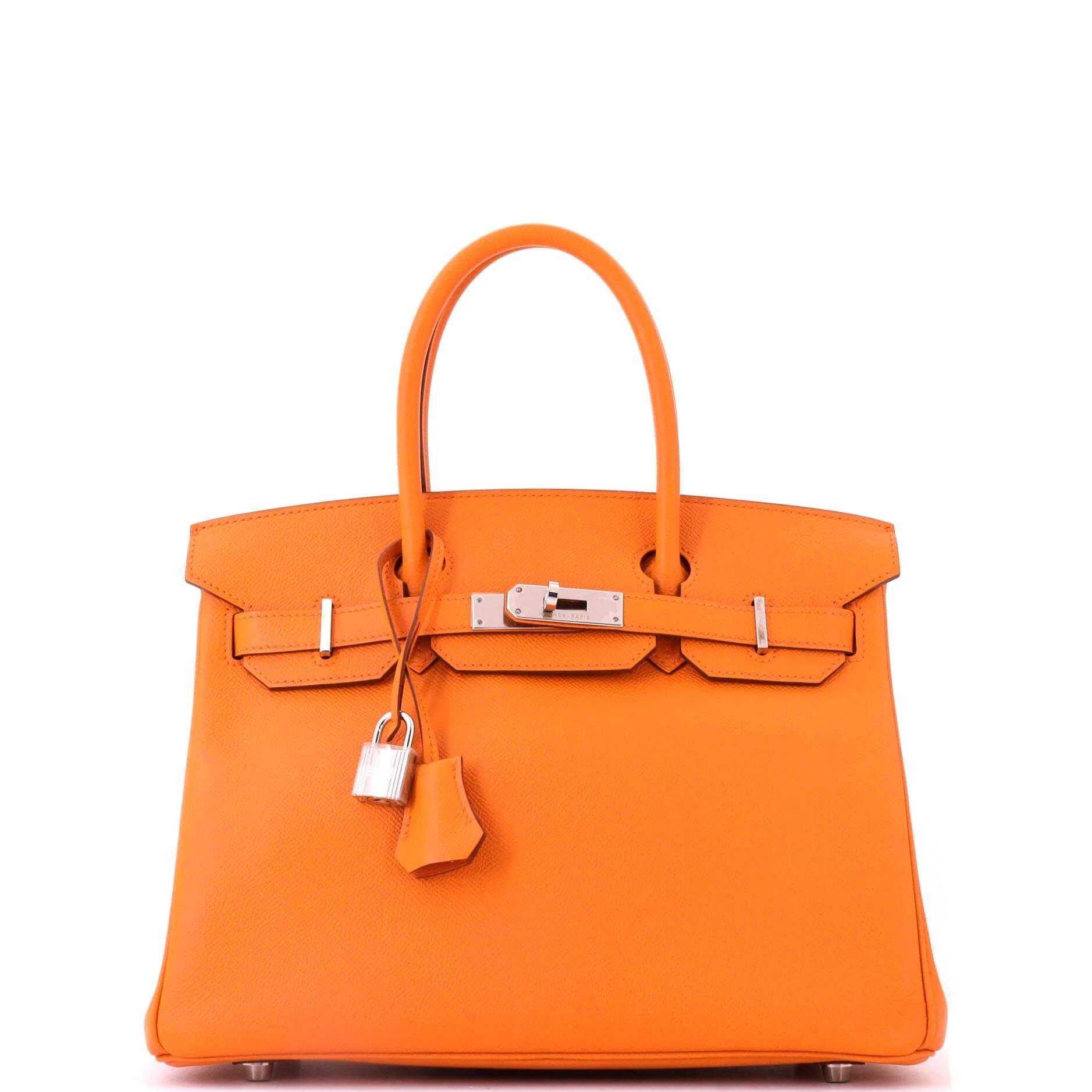 Birkin 30 leather tote