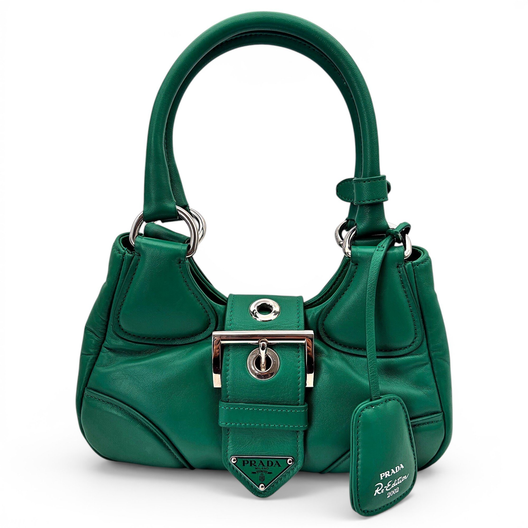 Moon leather handbag