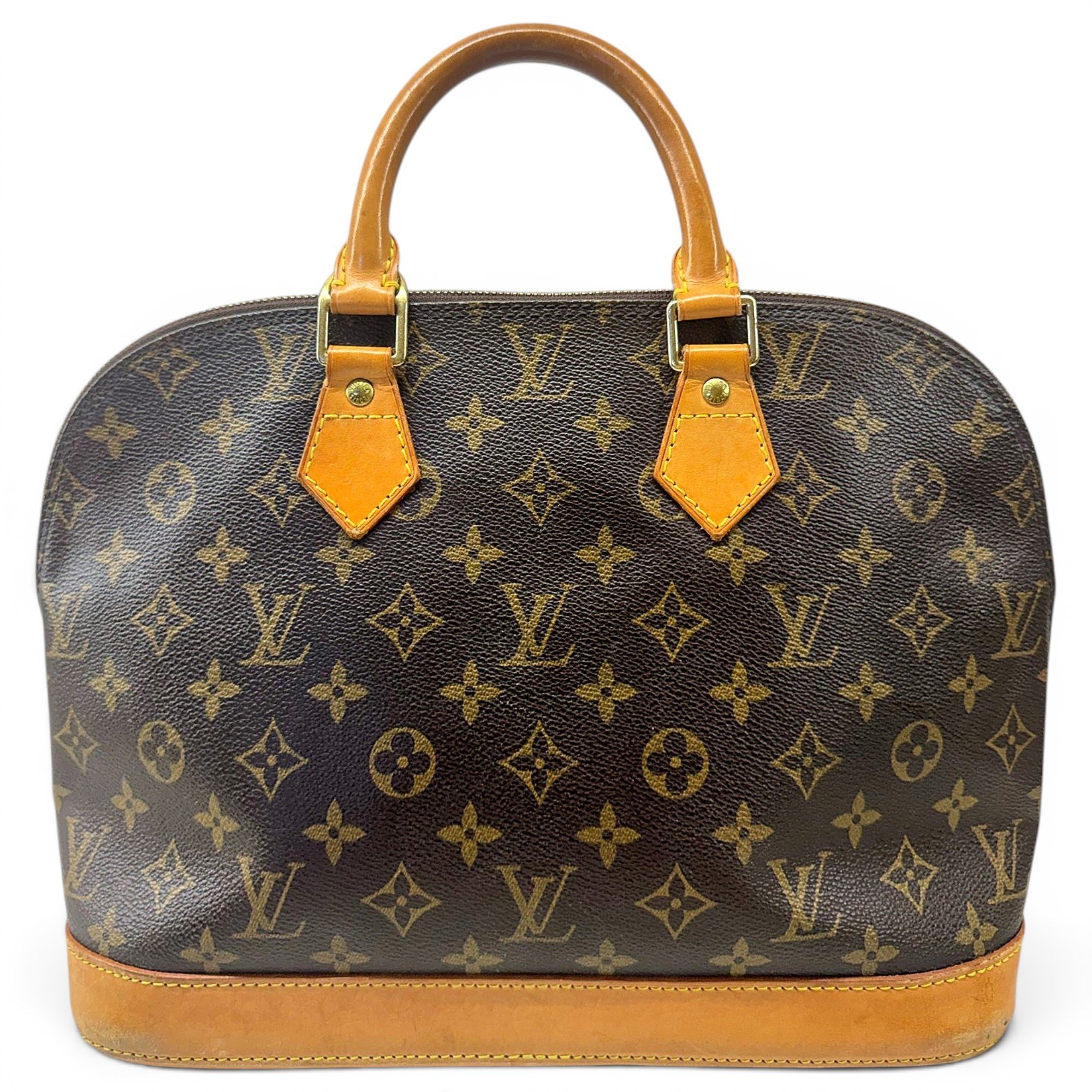 Alma leather handbag