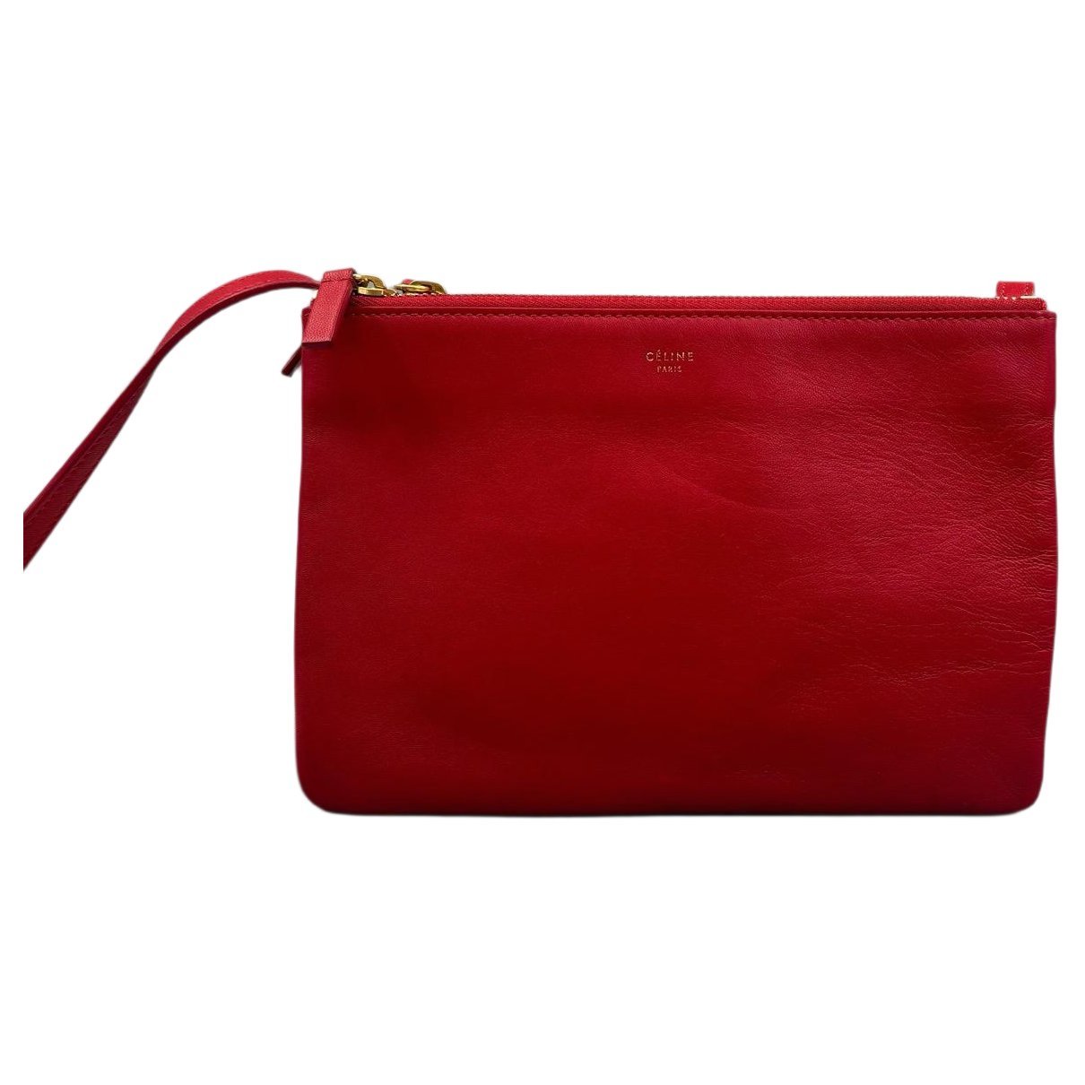Trio leather crossbody bag