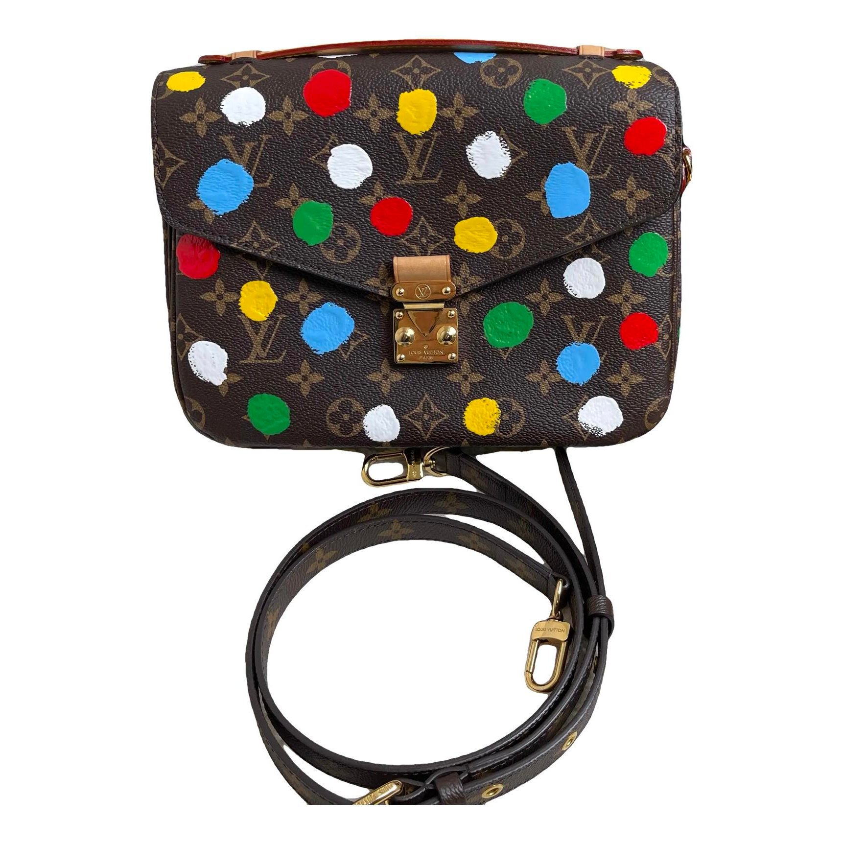 Metis vegan leather crossbody bag