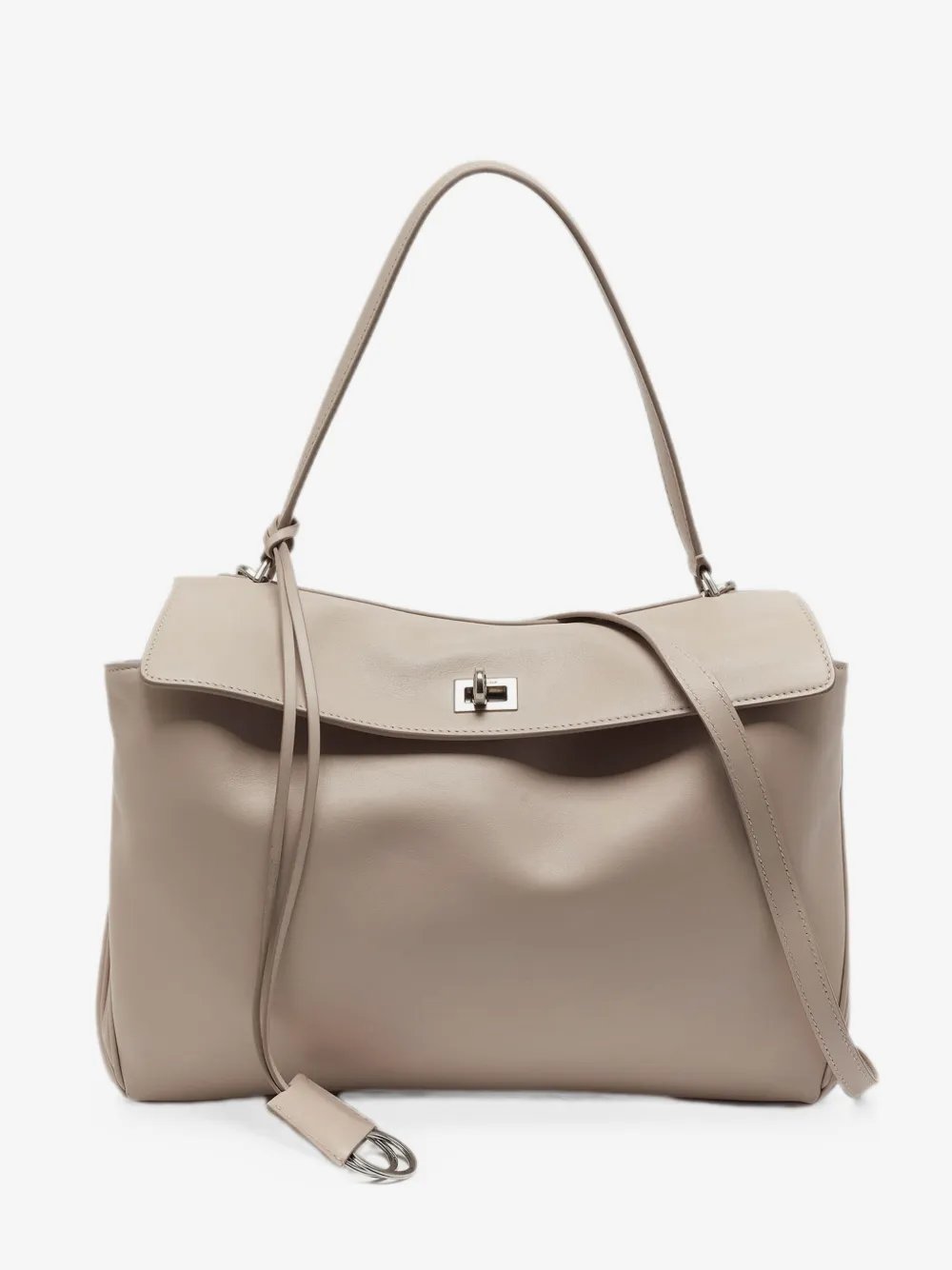 medium Rodeo leather top handle bag