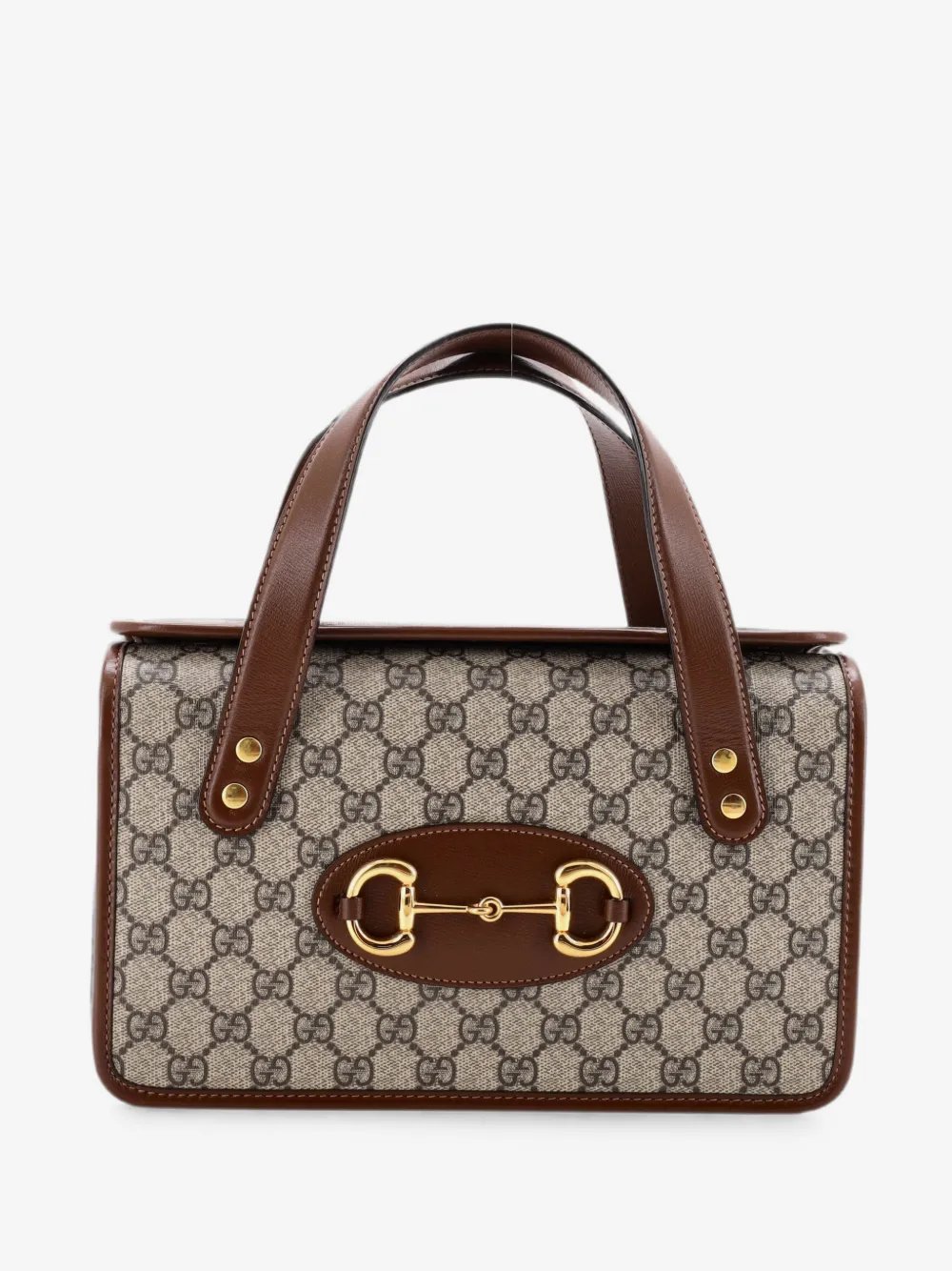 Horsebit 1955 Boston Bag GG Coated Canvas Small satchel