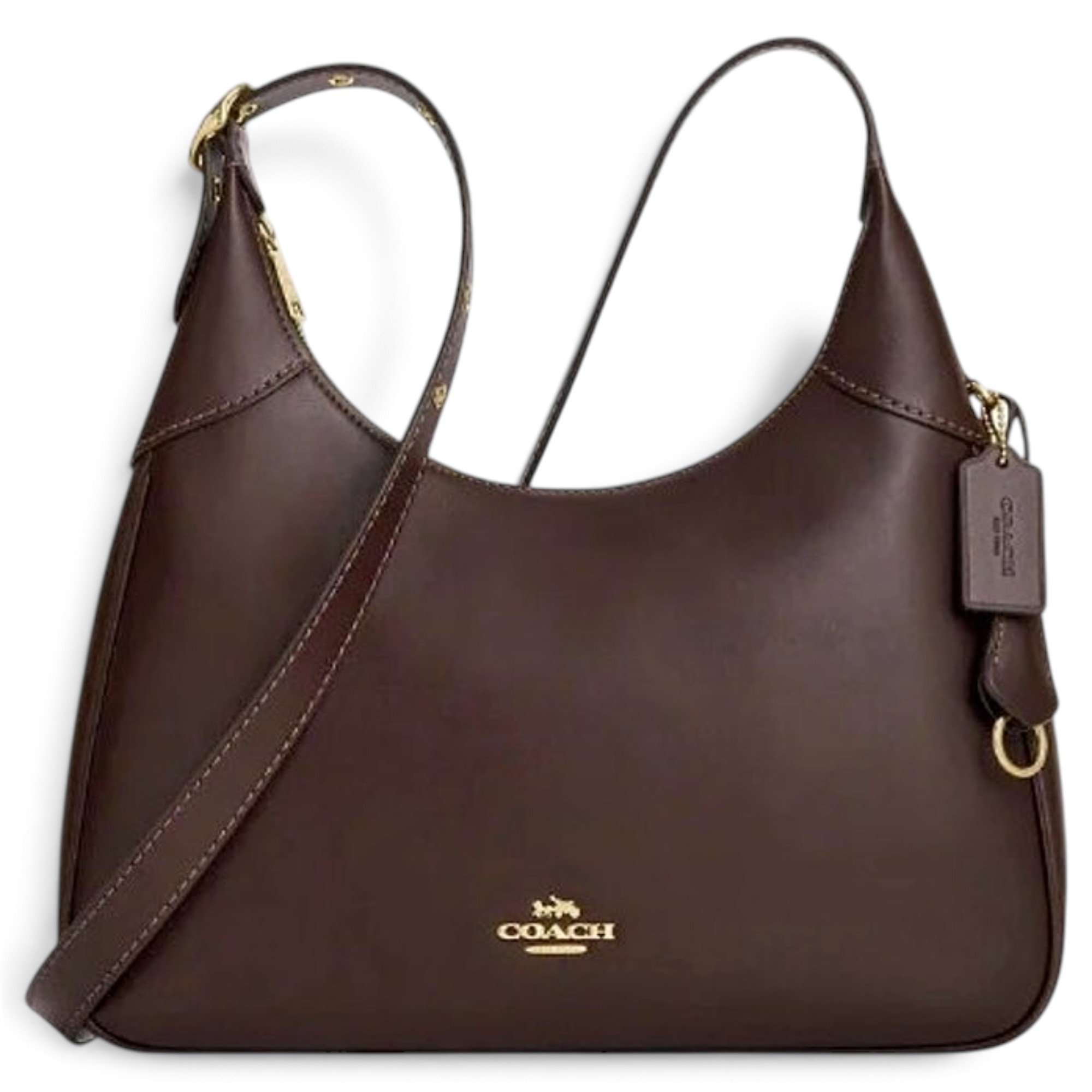 Leather crossbody bag