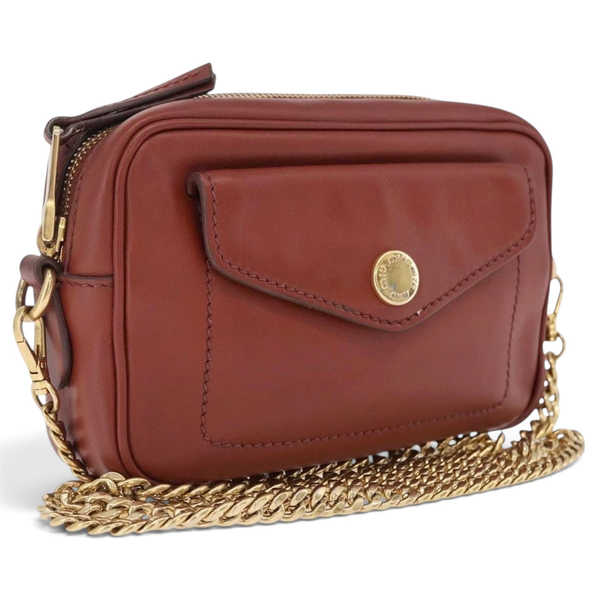 Leather handbag