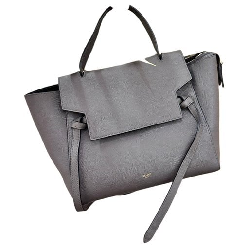 Belt leather handbag