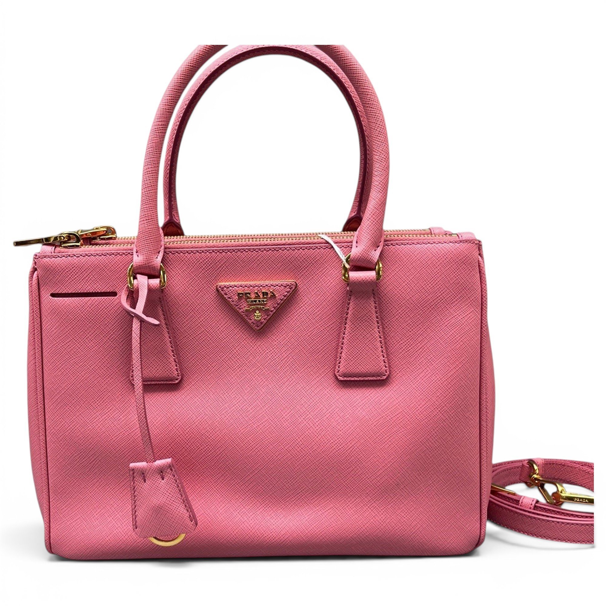Galleria leather handbag