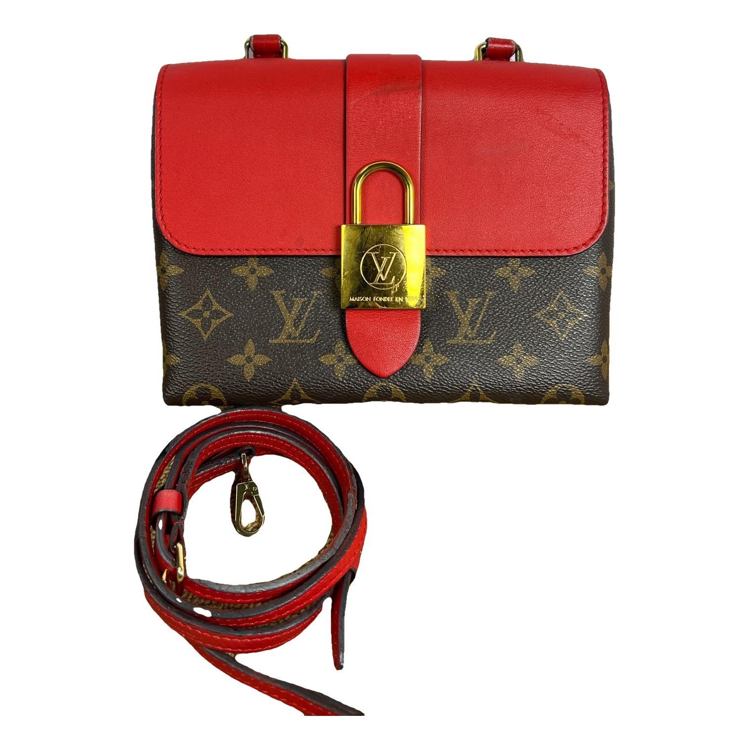 Locky BB leather handbag