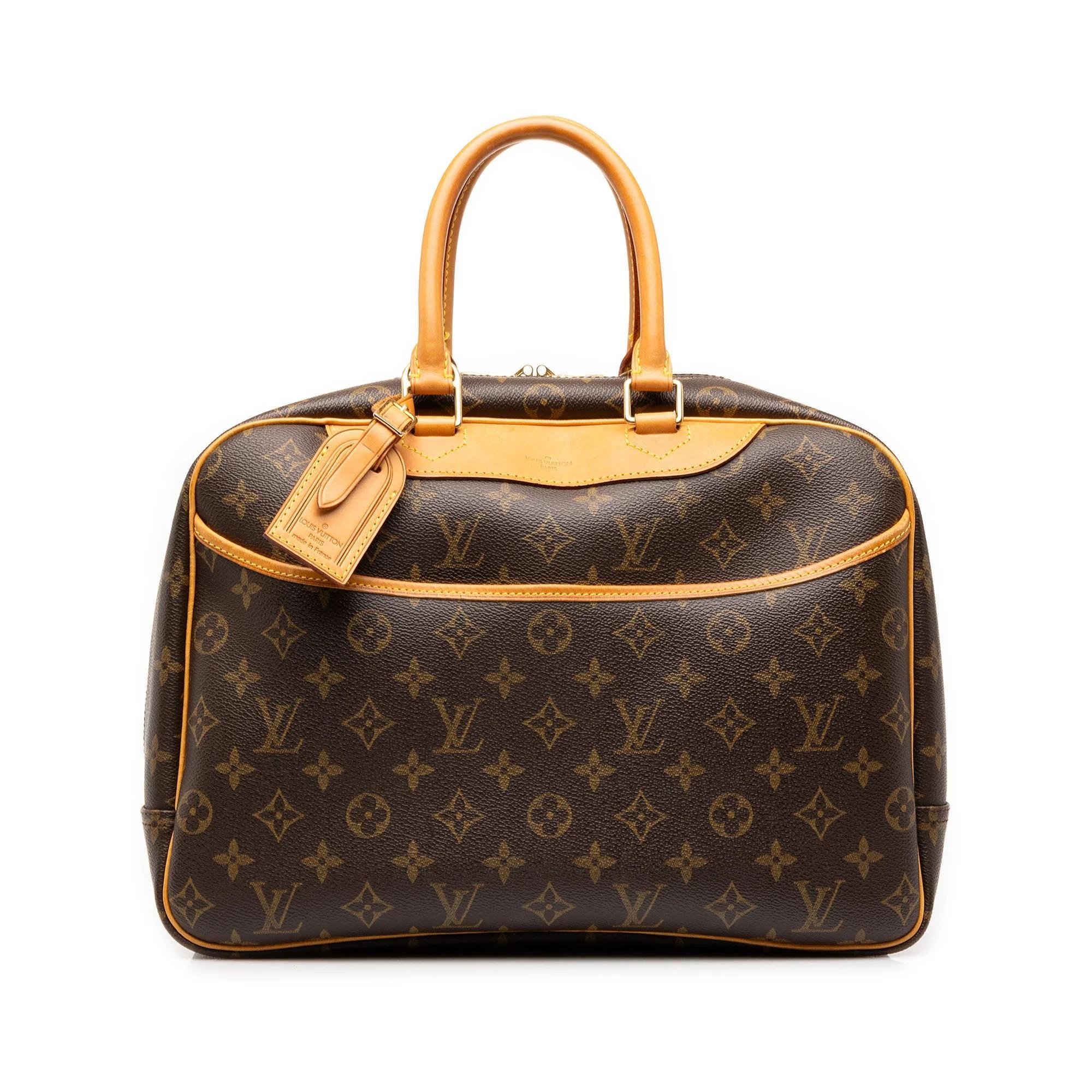 Deauville leather handbag