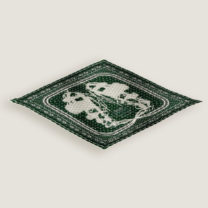 Brides De Gala Pleated Bandana 55
