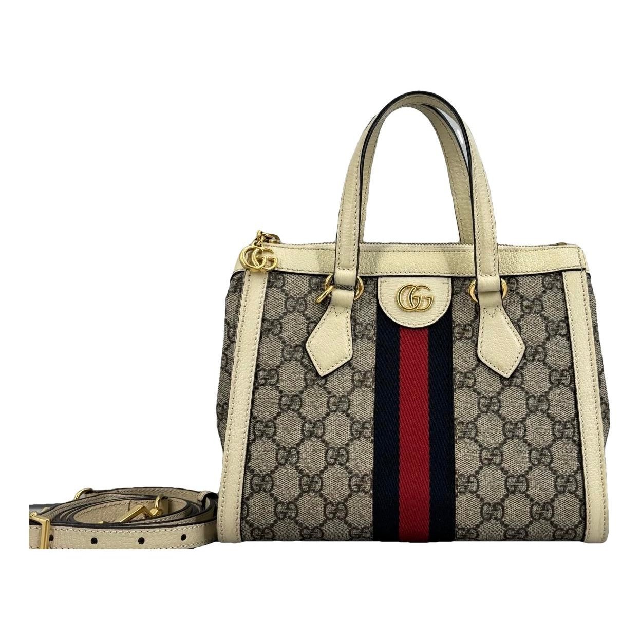 Ophidia Top Handle cloth handbag