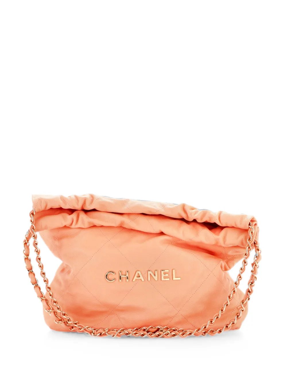 22 Chain Quilted Caviar Small hobo bag