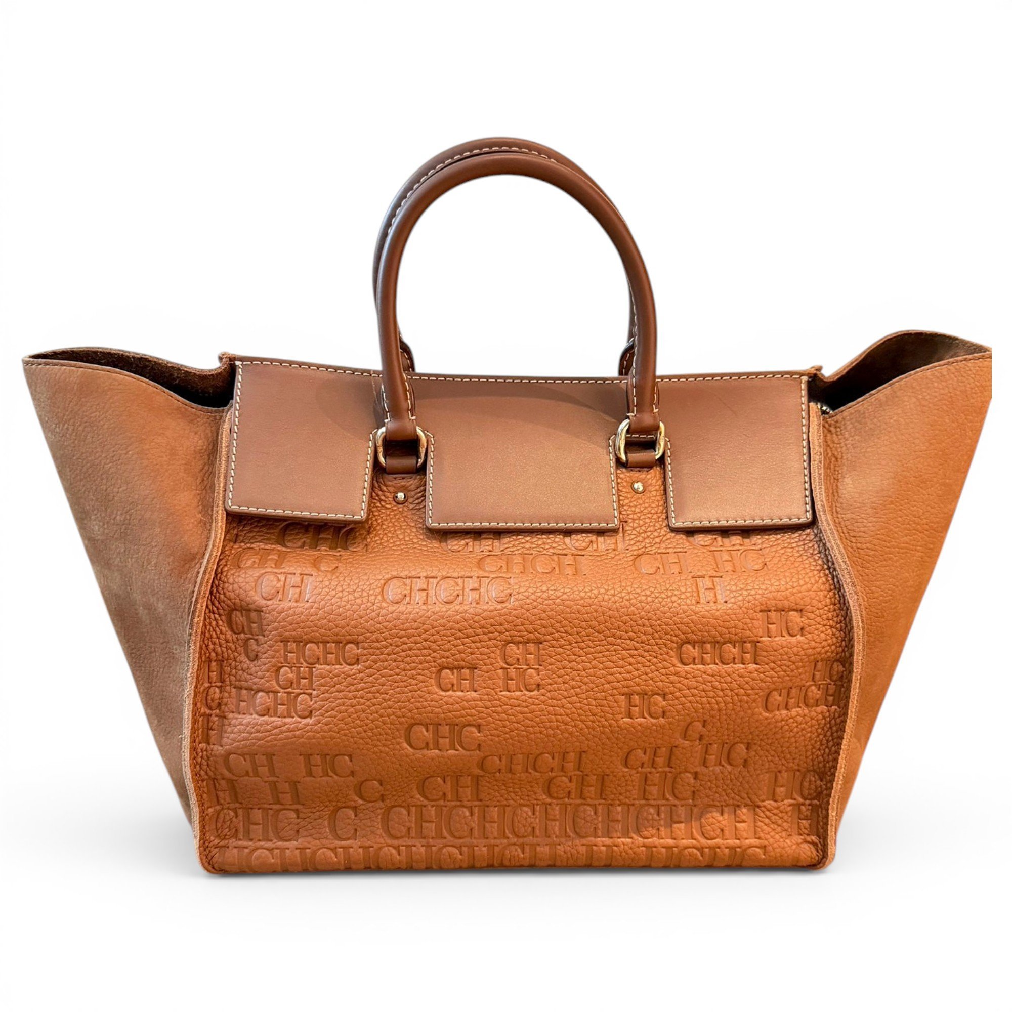 Carolina Herrera Leather tote
