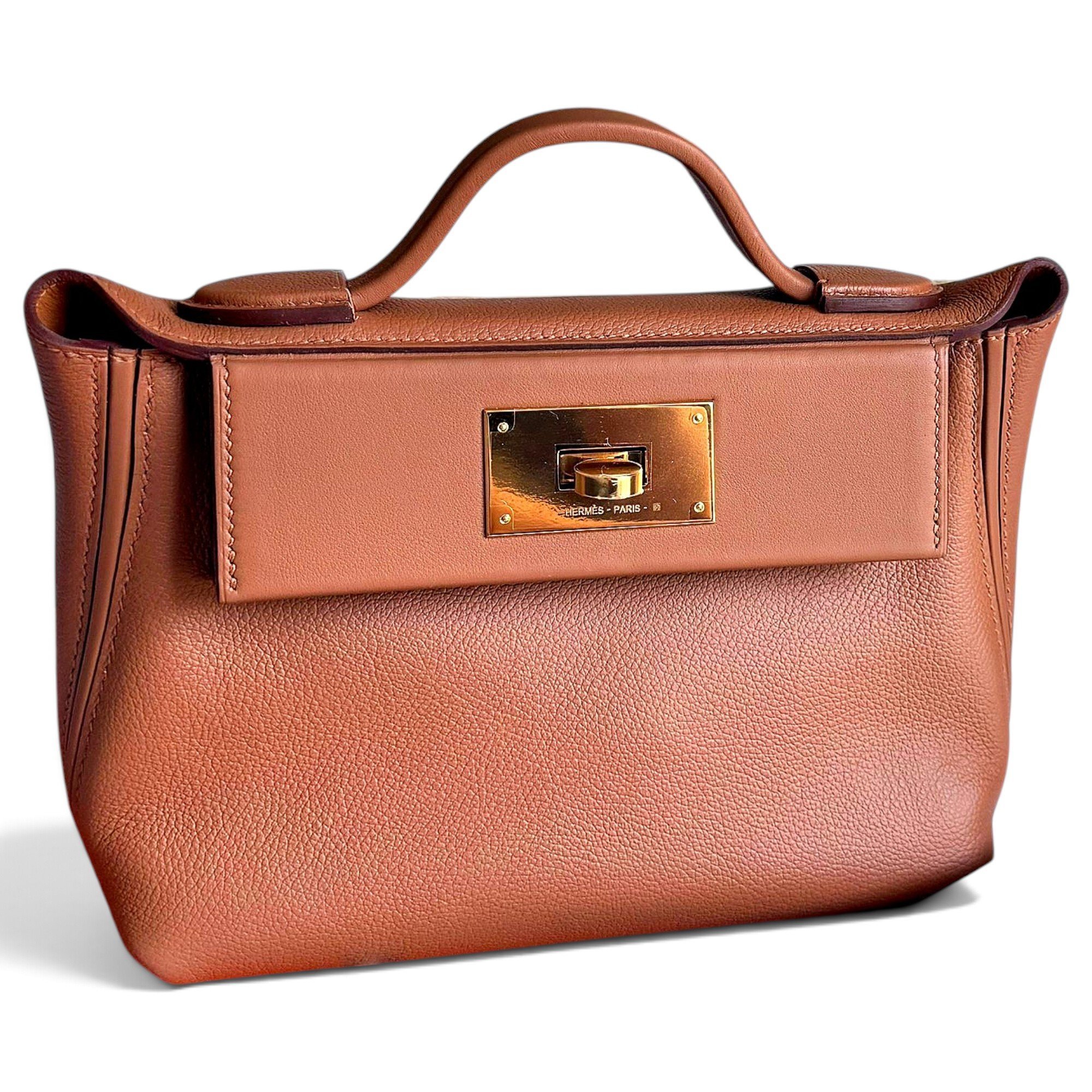 Hermes 24/24 Handbag Gold 2424