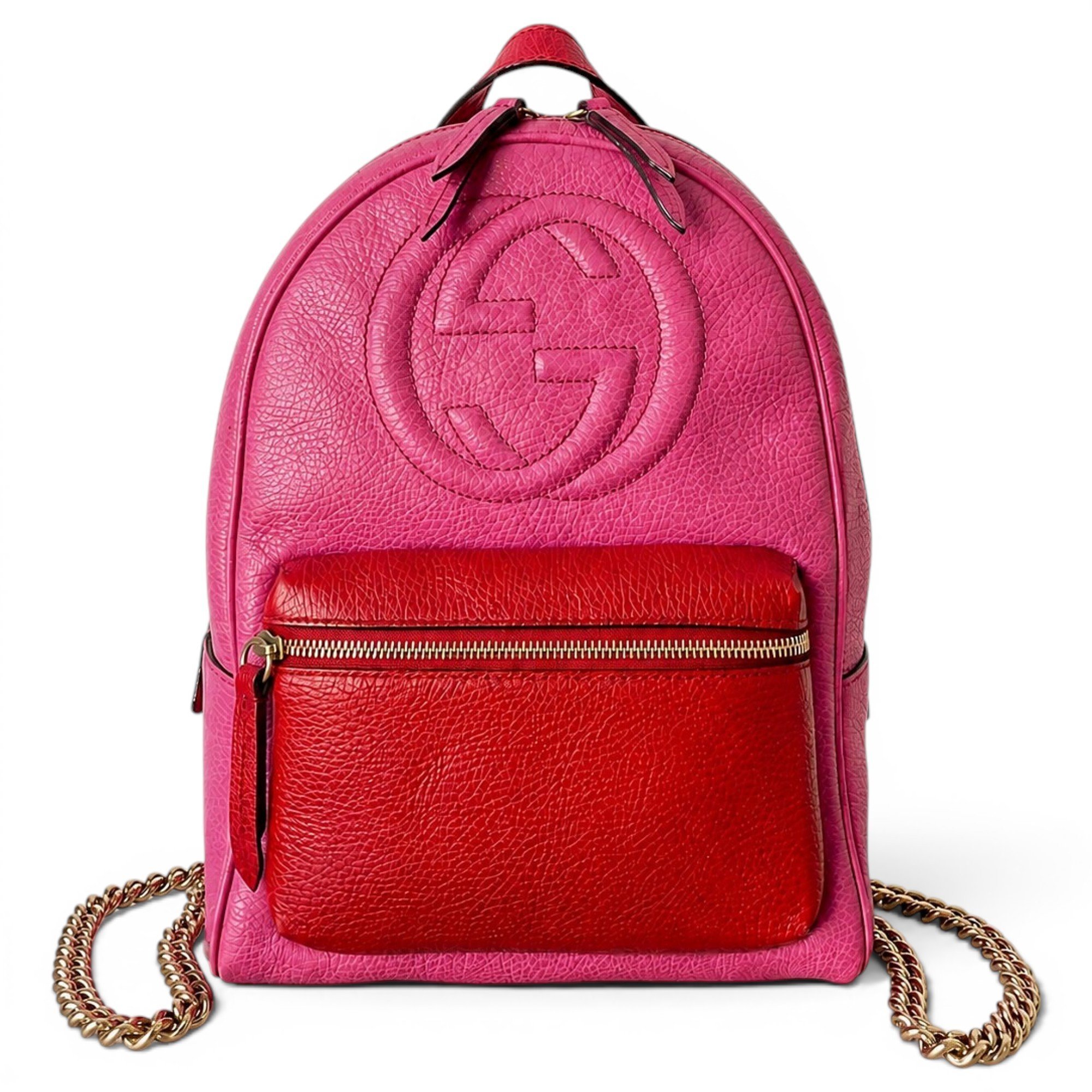 Soho leather backpack