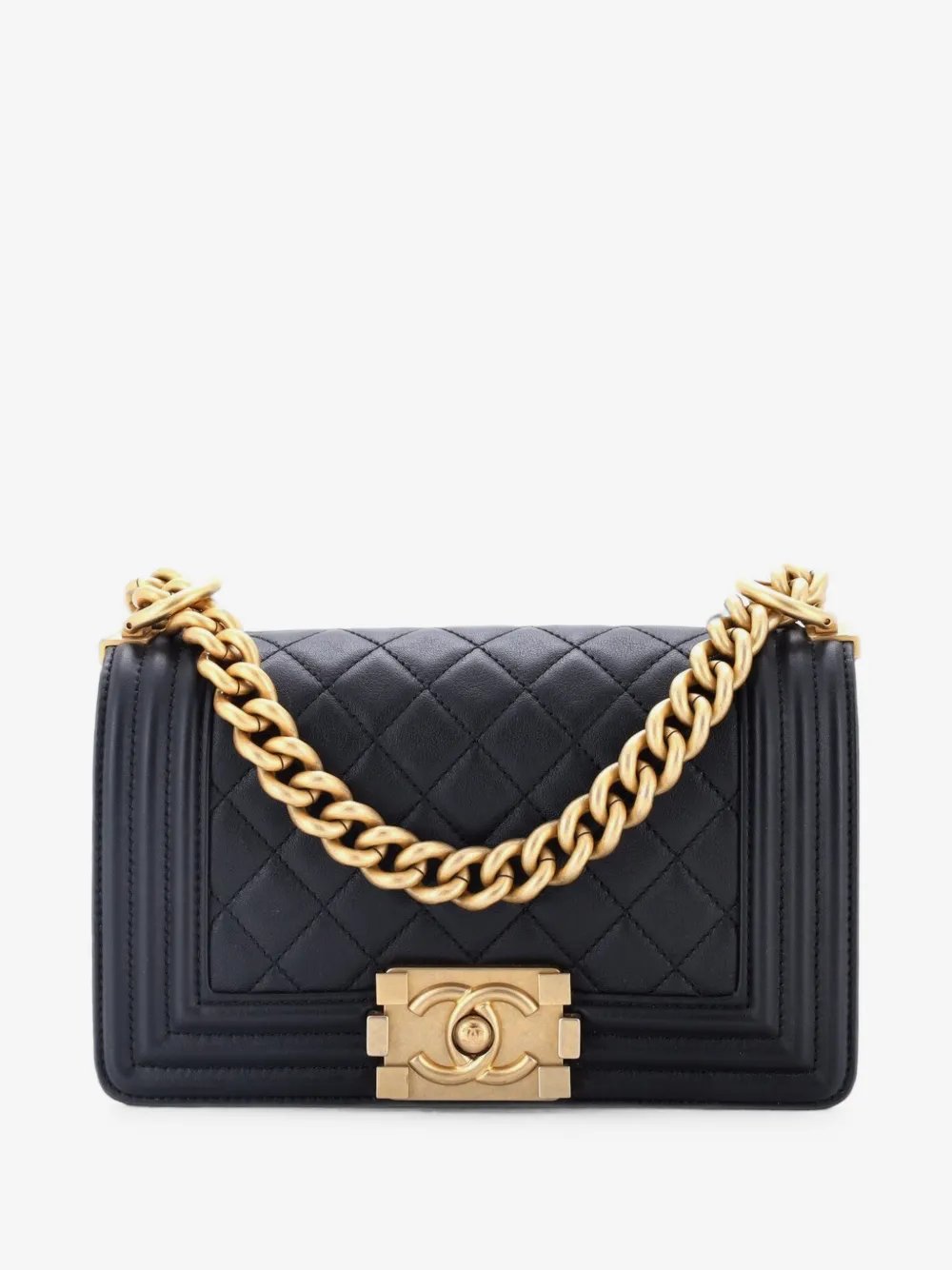 Boy Flap Bag Quilted Lambskin Small crossbody bag