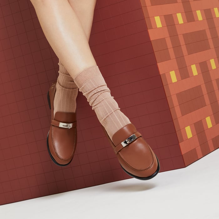 Gold Destin Loafer