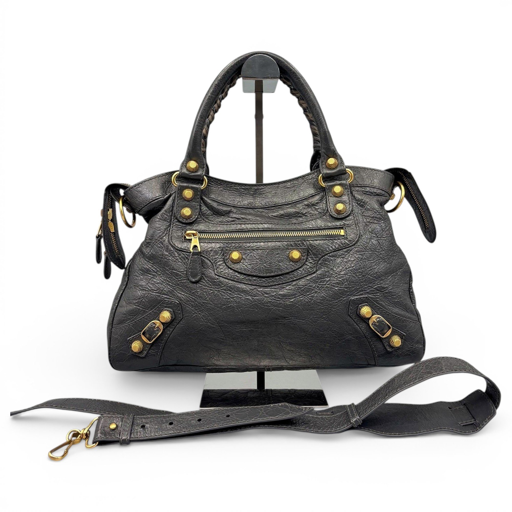 Neo Classic leather handbag